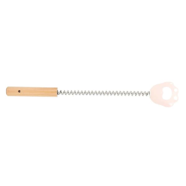 Spring Massager Hammer Cute Bear Paw Pattern Handheld Massager for Neck Back Shoulder Relaxation
