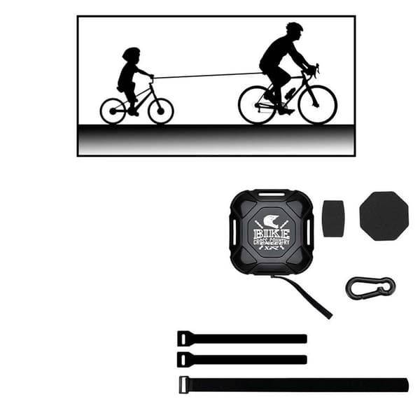 Retractable Bicycle Tow Rope for Outdoor Cycling - Max 100kg Weight Capacity