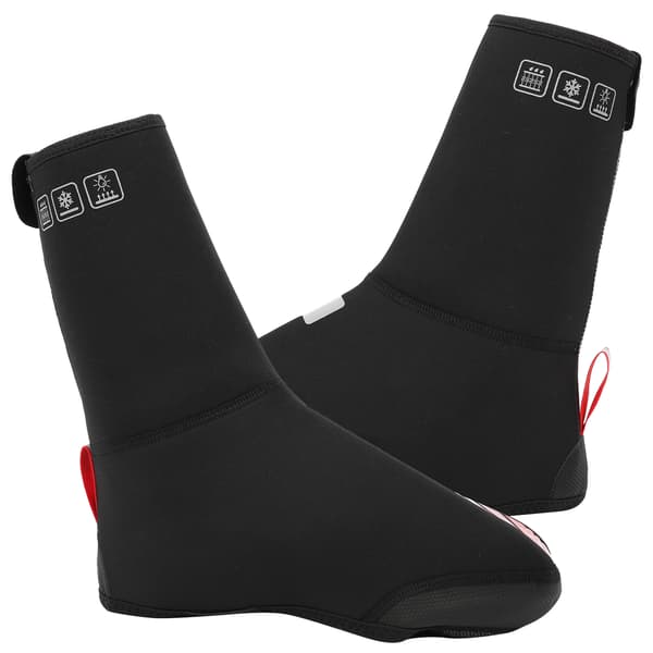 Thickened Cycling Shoe Cover for Cycling Windproof Waterproof Fleece Keeps Warm M
