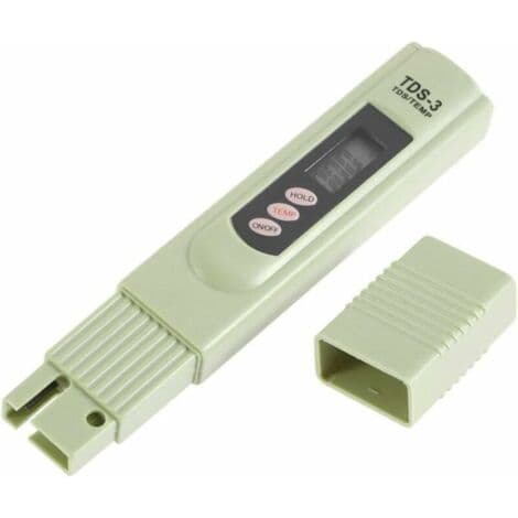 TDS-3 Drinking Water Quality Tester Digital Temperature PPM Pen Analyzer for Drinking Water, Hydroponics, Aquariums, Swimming Pools and Spas
