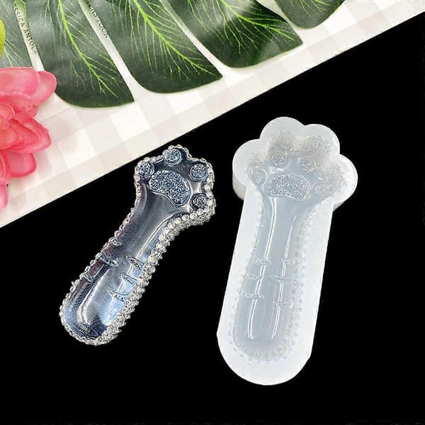 til Kattekløpind Epoxyharpiksform Aromaterapi Gips Lys Silikoneform DIY Håndværk Håndlavede Ornamenter Støbeværktøj