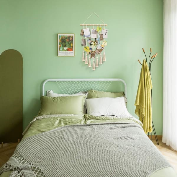 Hengende fotodisplay Makrame Veggteppe Bilder Dekor Boho Chic Hjem KLB