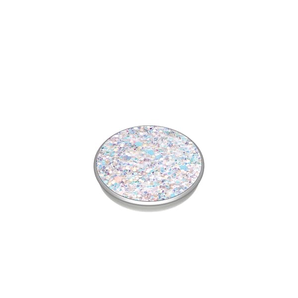 POPSOCKETS Sparkle Snow White irrotettava ote ja jalustatoiminto Premium Multifärg