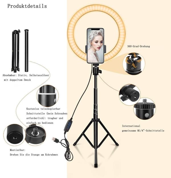 Selfiestick for actionkameraer, vanntett selfiestick