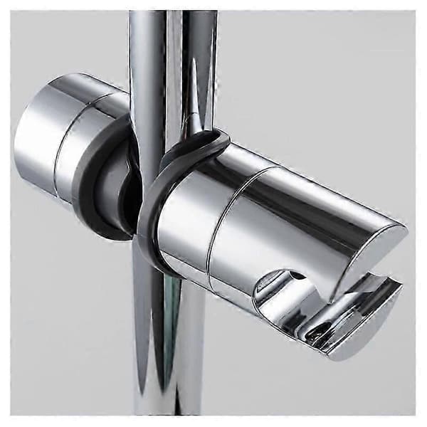 Udskiftelig håndholdt bruseholder, forkromet ABS brusehovedholder, 18-25MM justerbar diameter