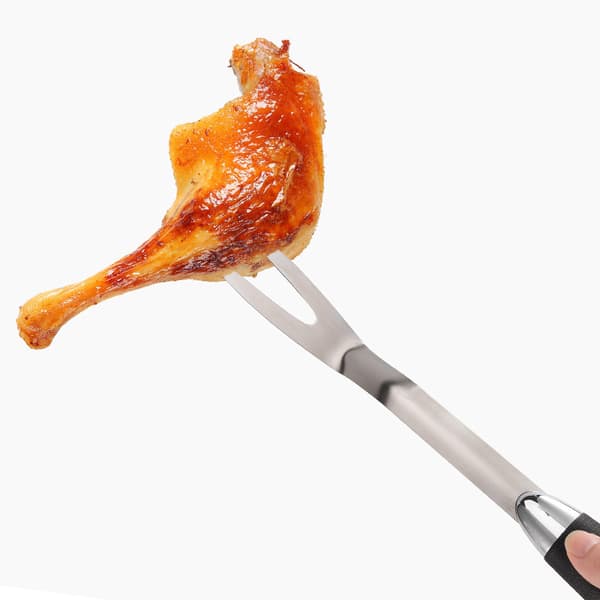 Professionelt grillredskabssæt - Fødevaregodkendt kødgreb, grilltang og spatel - Rustfrit stål