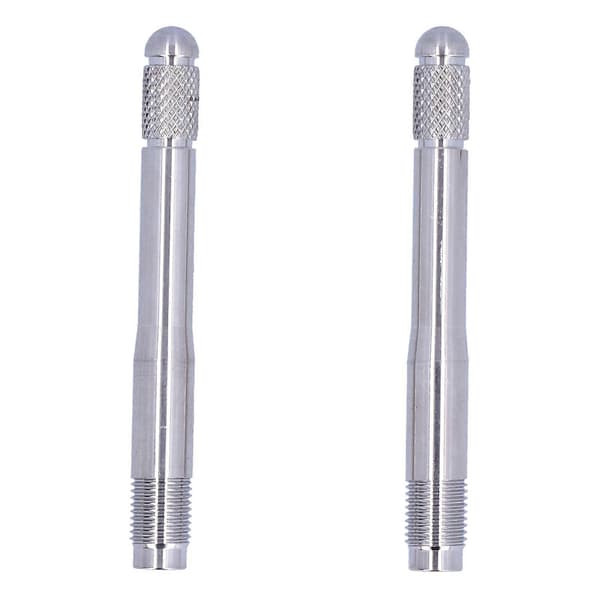 2 Pcs Wheel Bolt Alignment Pin Wheel Mounting Guide M14 X 1.5 Thread Stainless Steel Tool