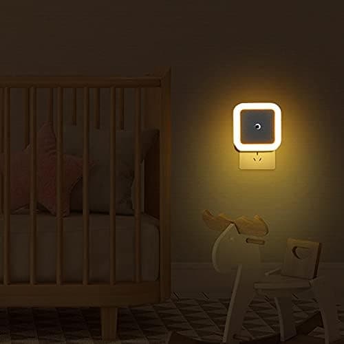 6-pak LED-natlamper med Smart Lys, Plug-in