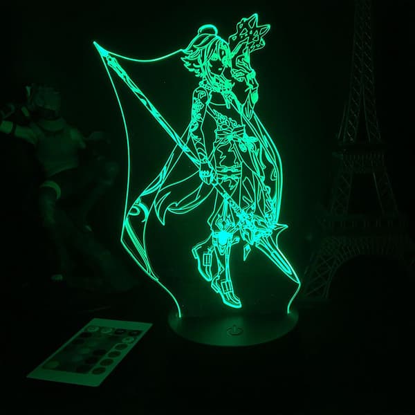 Game Genshin Impact Xiao 3D LED Night Light (FMY)