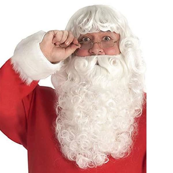 Tomte skjegg og parykksett