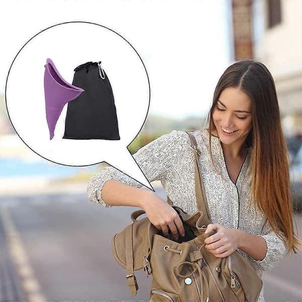 Portable Female Urinal Funnel - Challenge Urination with Silicone Material