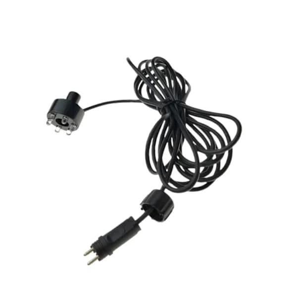 6 Blå LED Ringlys - metal - undervands - lille dam - vandhave - springvand - 12v