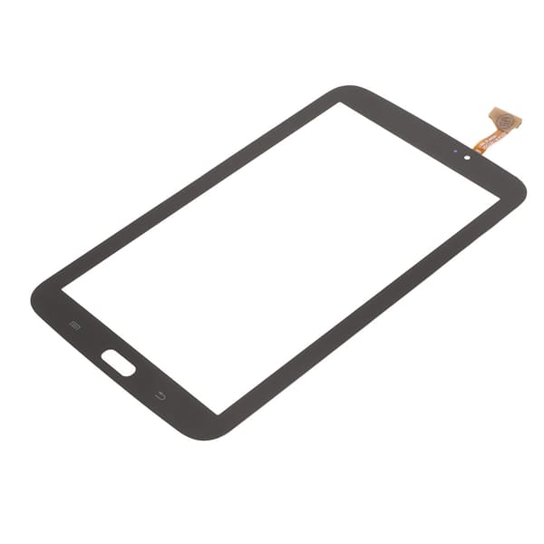 Touch Screen Digitizer Clear HD Sensitive Phone Glass Replacement for Samsung Galaxy Tab 3 SM‑T210 T217 P3210 Black Frame