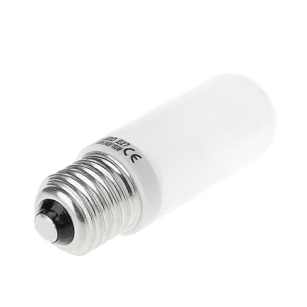 JDD E27 220-240V 150W Studio Fotografi Blitzpære Modellering LED Strobelys [DB]