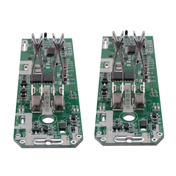 2 stk kretskort, batteriladingsbeskyttelse PCB for støvsuger uten V6 V7