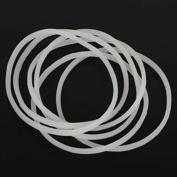 3/6 stk. nye erstatningspakninger gummipakningsring til Magic Bullet Flat/Cross Blade (6 stk.)