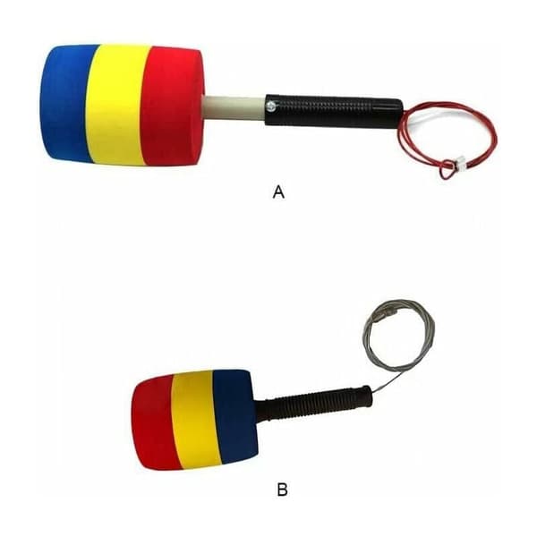Soft Mushroom Hammer Kids Game Percussion Tool Non-slip Hammer Washable Game Accessories Replacement Parts, Short Handle