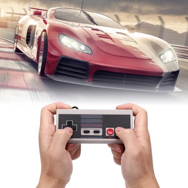 Mini Game Console Gamepad Dual Control with Built-in 620 Games (100V-220V) UK