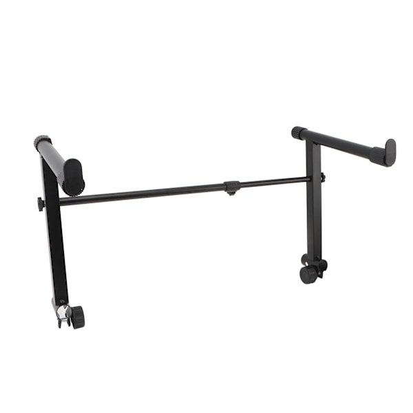 Keyboardstativforlengelsesadapter L-formet elektronisk piano keyboardstativ 2-nivås stigerør 42-75 cm breddejustering