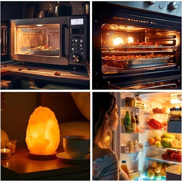 10-pack Dimmable E14 Oven Bulb, Edison E14 T22, Withstands up to 300 Degrees, 2700K Warm White, 160LM, AC 220V