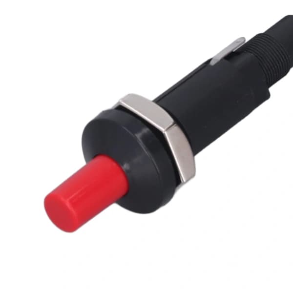 2-pack Piezo Igniter Kit Push Button 1 Out 2 With 1m Ignition Needle Wire For Gas Stove Oven Heater Fireplace