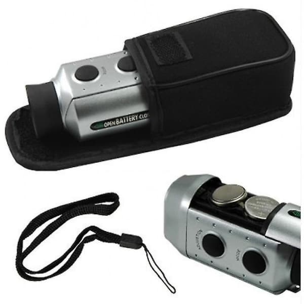 Professional Golf & Hunting Rangefinder 1100Y, 6x/7x Magnification, USB Charging, IP54, Pin Lock