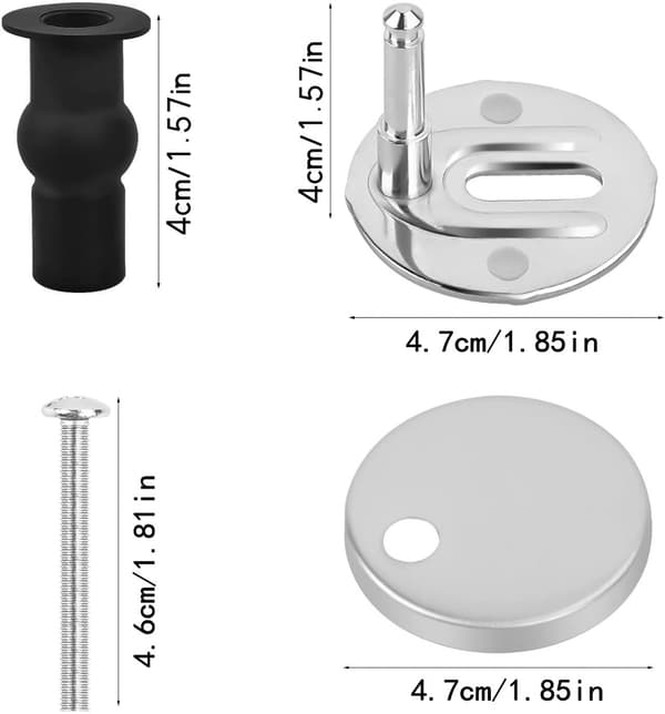 2 universelle toalettsetefester, sammenleggbart toalettlokkfeste, toalettsete-FX-