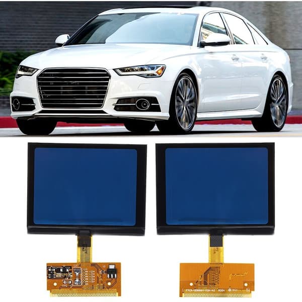 Bil LCD-skærm, høj opløsning, til VDO-skærm 8L0920931F, passer til Audi A3 A4 A6
