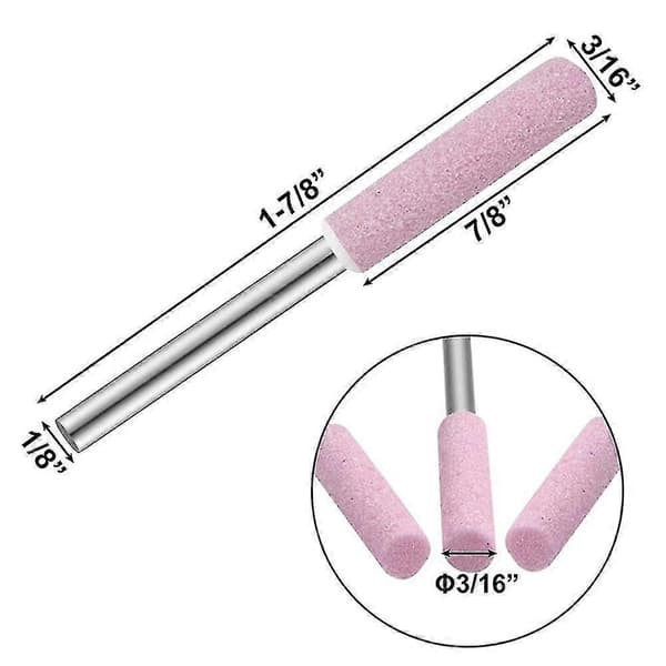 24-pack Chain Grinder Abrasive Polishing Tool for Chain Grinder 3x4.8mm