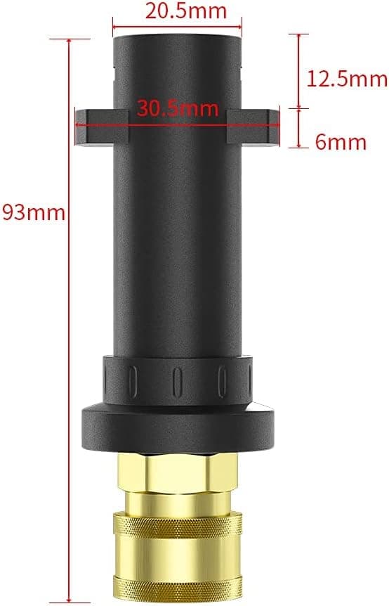 1/4\" Høytrykksvaskeradapter - Hurtigkobling Kun Kompatibel DXGHC