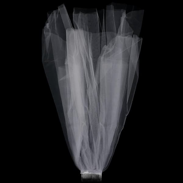 Simple Short Tulle Wedding Veil White Bridal Veil for Bride for Wedding Accessories