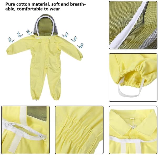 Professional Beehive Protective Clothing Kids Bee Farm Visitor