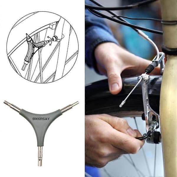 4/5/6 mm 3-vejs unbrakonøgle Y-formet unbrakonøgle Cykelreparationsnøgle