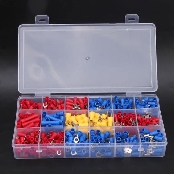 520 pcs Cold Pressed Terminal Connectors Kit - Electrical Industrial Supplies