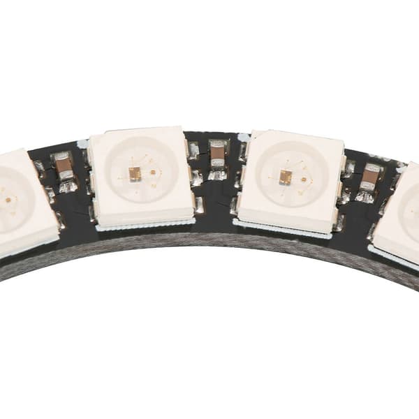 DC 5V 24-bitars RGB LED-ring, WS2812 5050 LED-ring för Arduino Raspberry Pi LED-display, med inbyggda drivrutiner