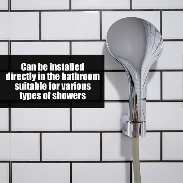 1 stk dusjhodeholder, dusjhodeholder, borefri dusjholder