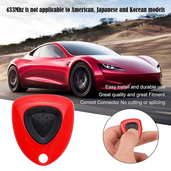 Ladeluke Dørfjernkontroll Chip for Tesla Model [DB] Som vist As shown