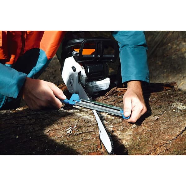 Kjedesliper CHAIN SHARP CS-X, fil diameter 5,5 mm, for sliping av tenner og dybdemåler i én operasjon