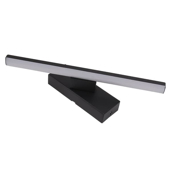 LED Strip Wall Light Rotatable Wall Lamp Bedside Reading Lamp for Reading Makeup Home Lighting Warm White Light 85‑265V