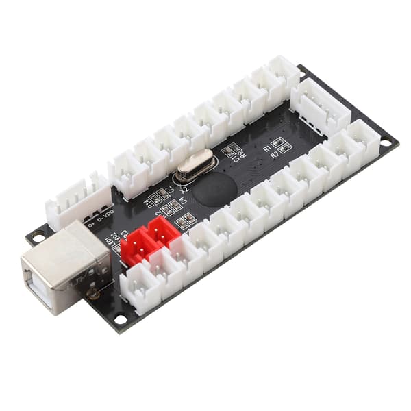 Arcade Game USB Encoder Controller med akrylkrystaletui til Raspberry Pi og PC Mainframe882C