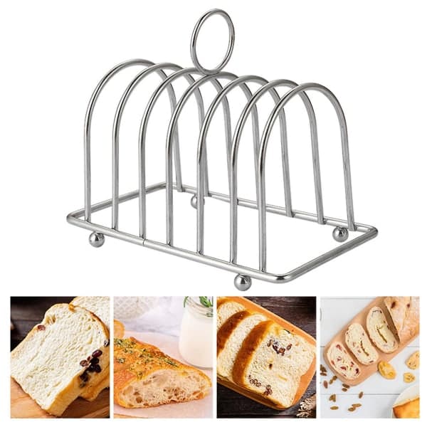 Brødstativ Deformerbart håndtak med løkke Non-stick kuleføtter R