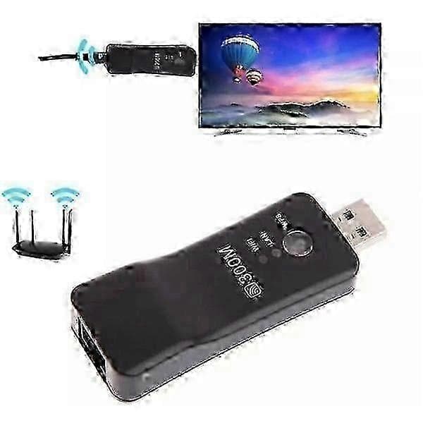 Smart TV Trådløs Wifi Lan Adapter - Wis09abgn - Højhastighedsinternetforbindelse Til Smart TV - God