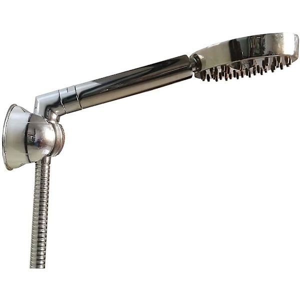 Dusjhodeadapter (135 grader, krom)