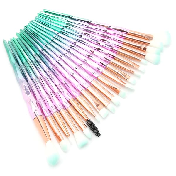 20 Pcs Makeup Brush Set for Face Eyeshadow Blush Powder Brush Set Professional Makeup Tools