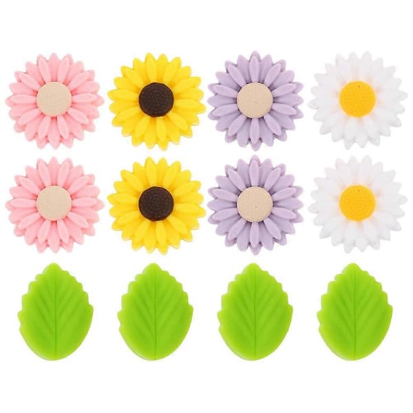 12 st Silicone Knitting Needle Stoppers Knitting Craft Sewing Needle Protectors Tools