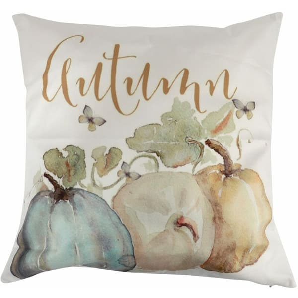 4-pack höstpumpa kuddfodral, broderade soffkuddar för Thanksgiving, höstskörd heminredning, 45 x 45 cm