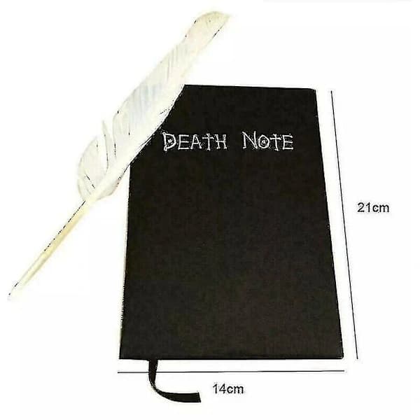 Anime-notesbog Death Note med fjerpen Cosplay Skrivedagbog Gaver_tmall
