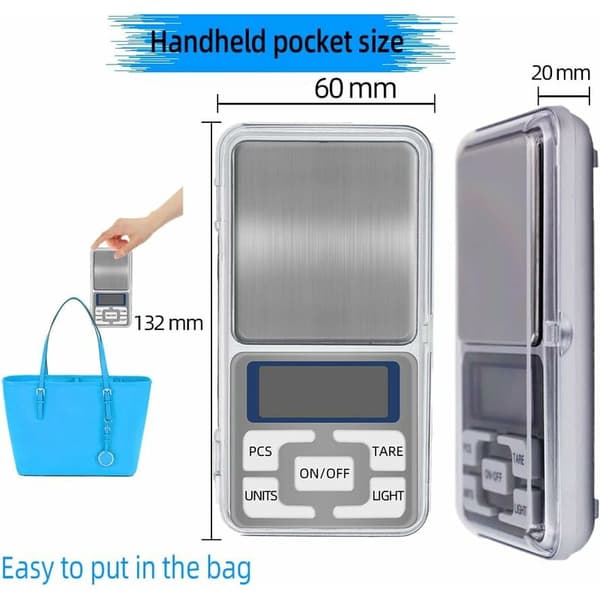 Precision Scale 0.01g Digital Scale 500g 0.01g Pocket Scale