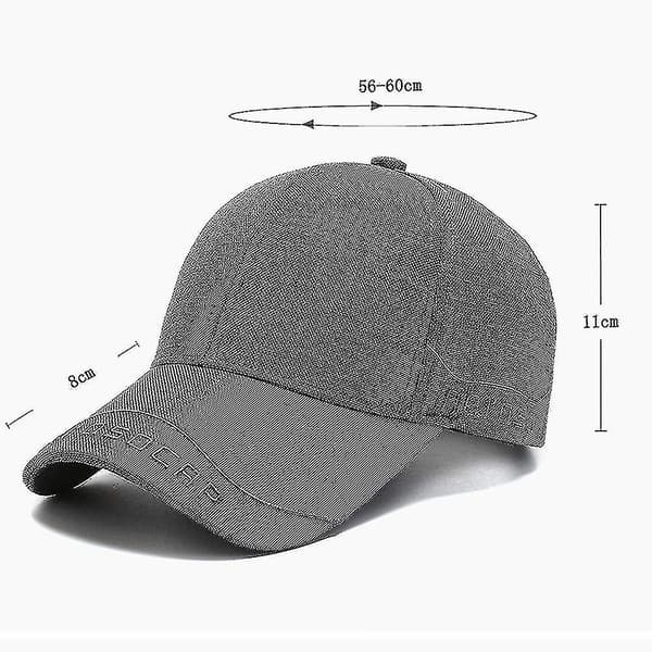 Sommerledige baseballcaps for middelaldrende og eldre - Marineblå