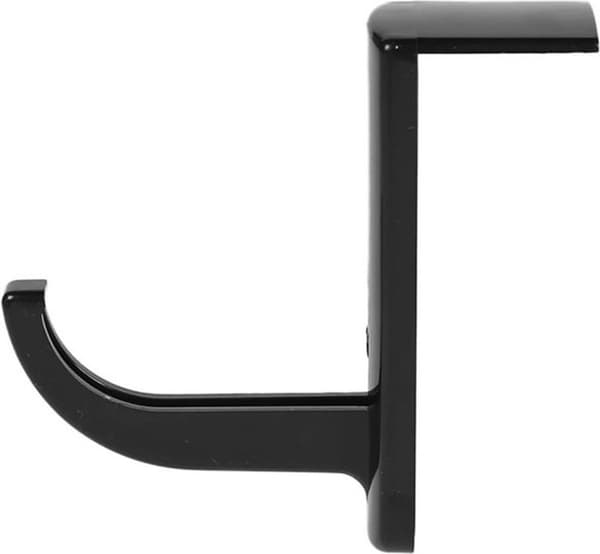 Universal Headphone Hanger - Headphone Organizer - Gaming - Desk - Includes Mounting Sticker - Black